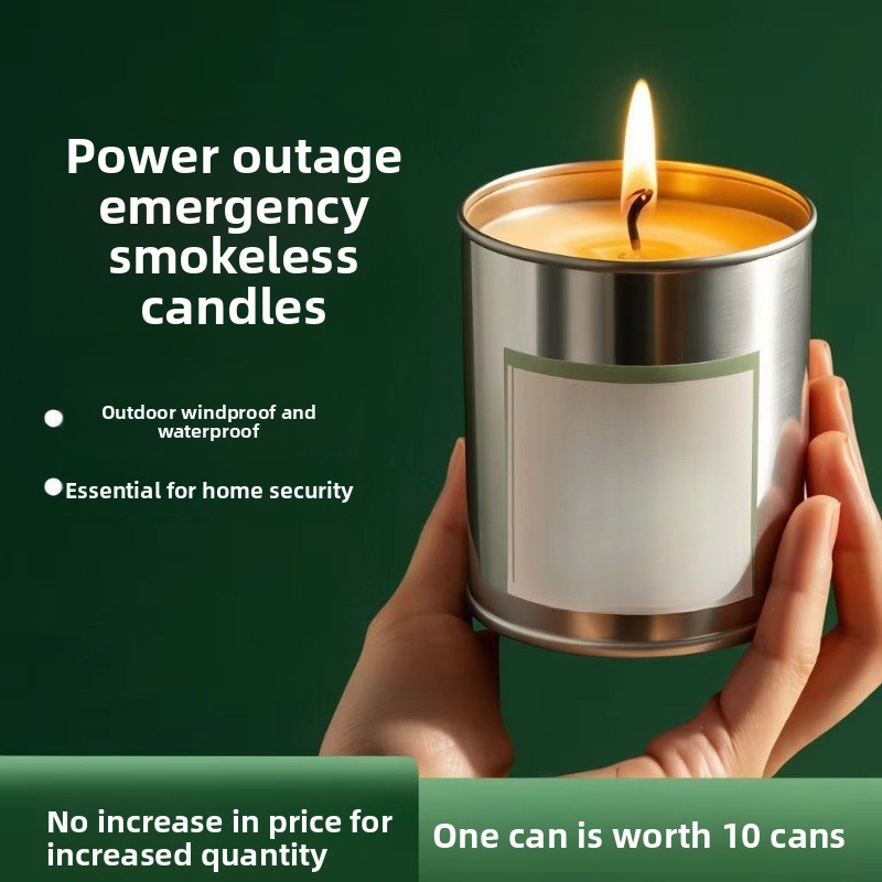 Candle Supplies Free Shipping - Emergency Disaster‑Prevention Candles Smokeless Odorless Waterproof