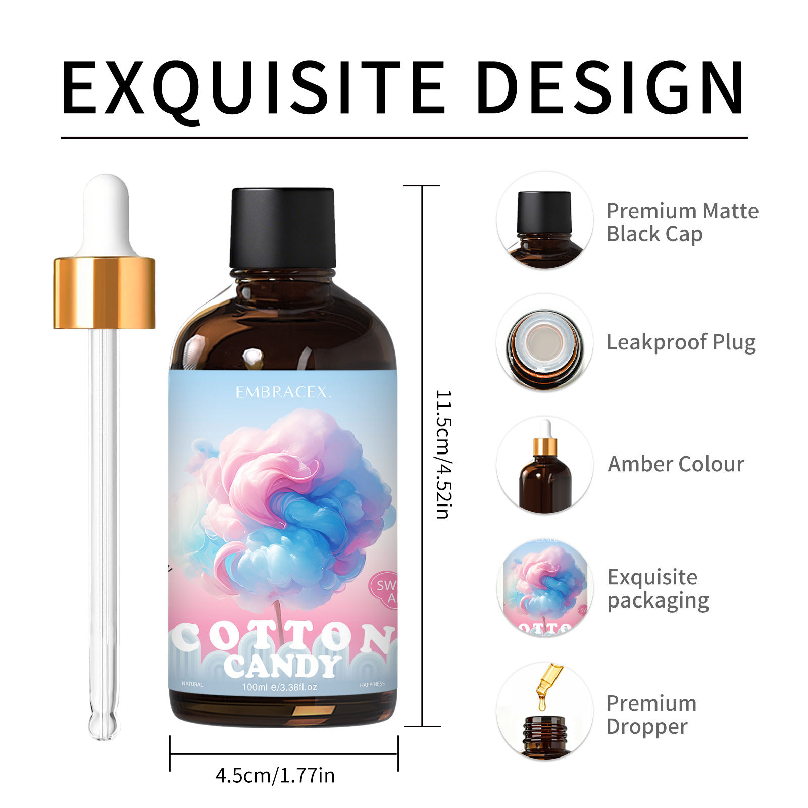 100ml Cotton Candy Essential O - Candle Supplies Free Shipping 评论和价格