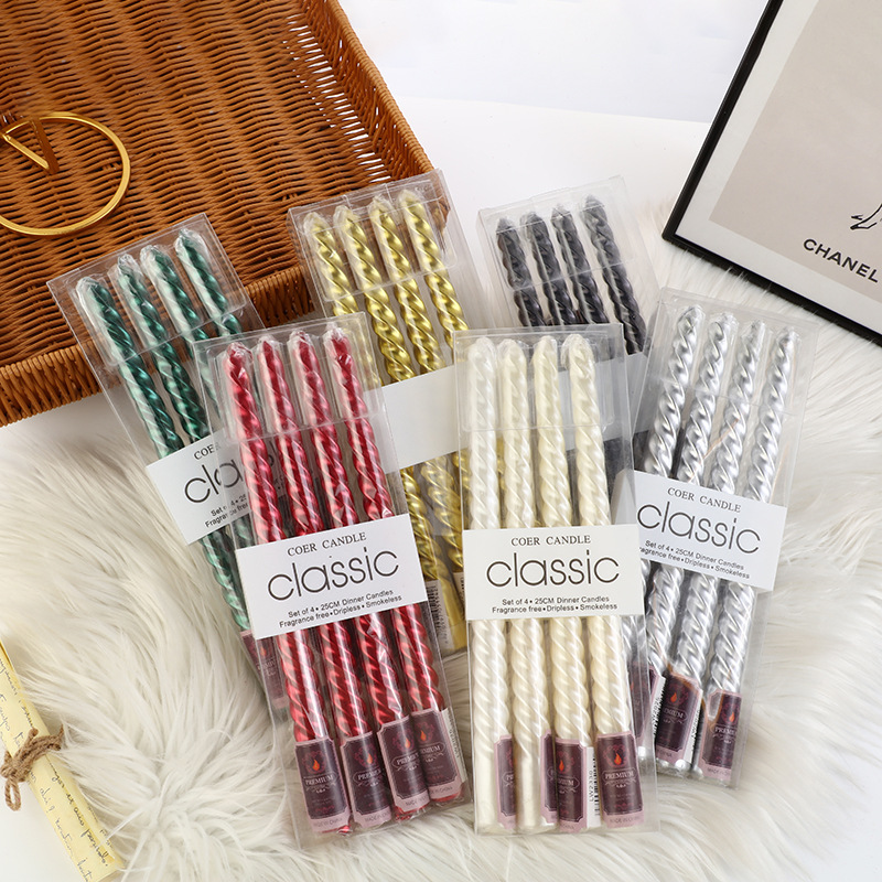 4pcs European-style Long-pole  - Candle Quotes 评论和价格