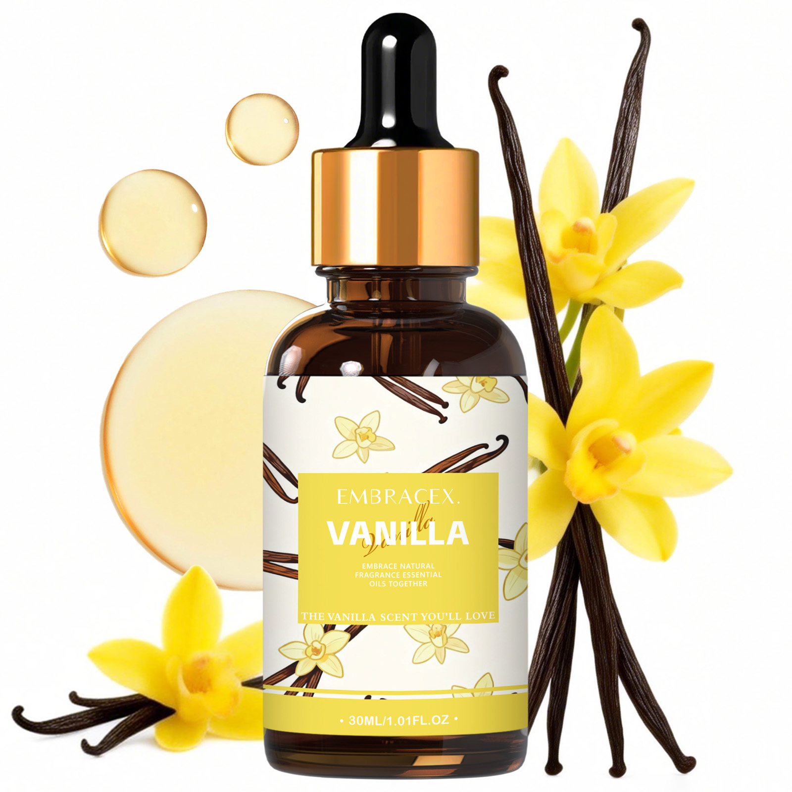 30ml Vanilla Essential Oil For - Candle Supplies Free Shipping 评论和价格