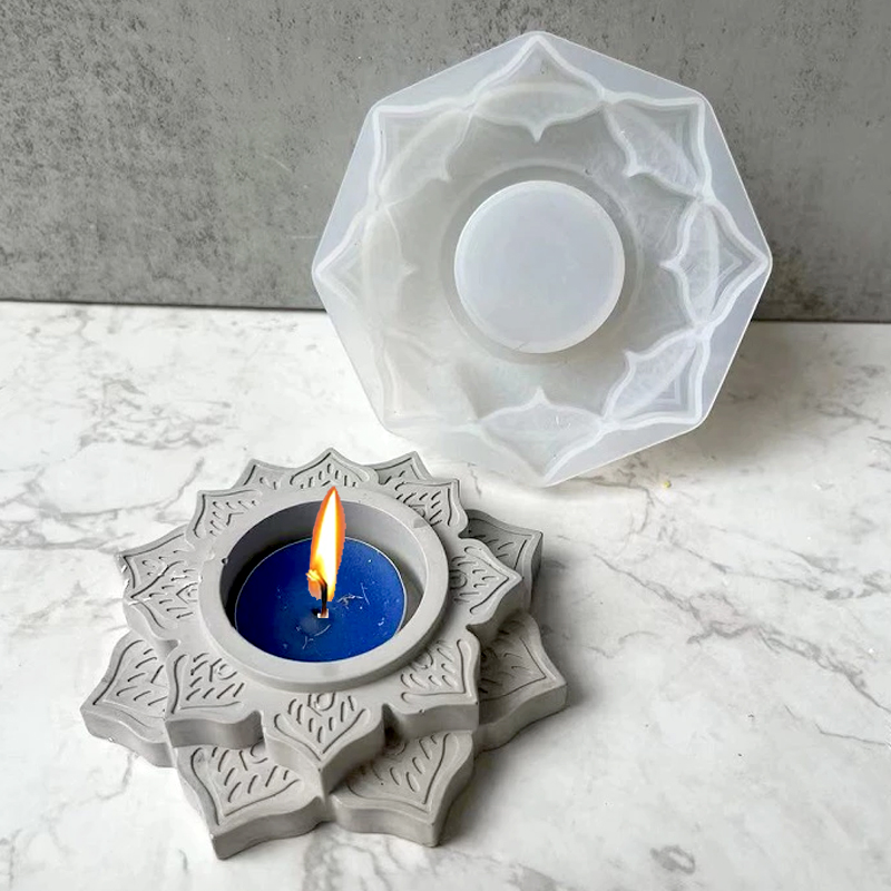 Concrete Candle Jar Silicone M - Candle Quotes 评论和价格