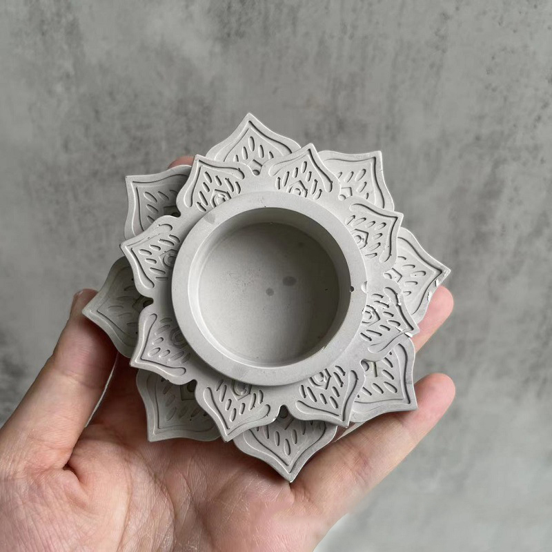Concrete Candle Jar Silicone M - Candle Quotes 评论和价格