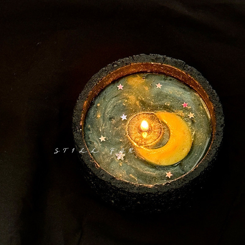 Melting Moon Scented Candle Ha - Candle Supplies Free Shipping 评论和价格
