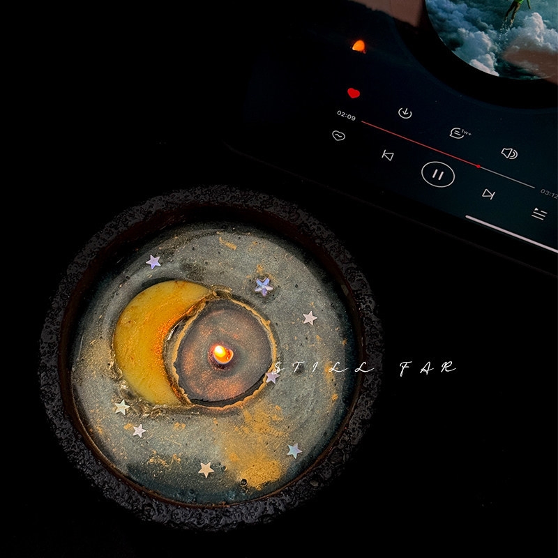 Melting Moon Scented Candle Ha - Candle Supplies Free Shipping 评论和价格
