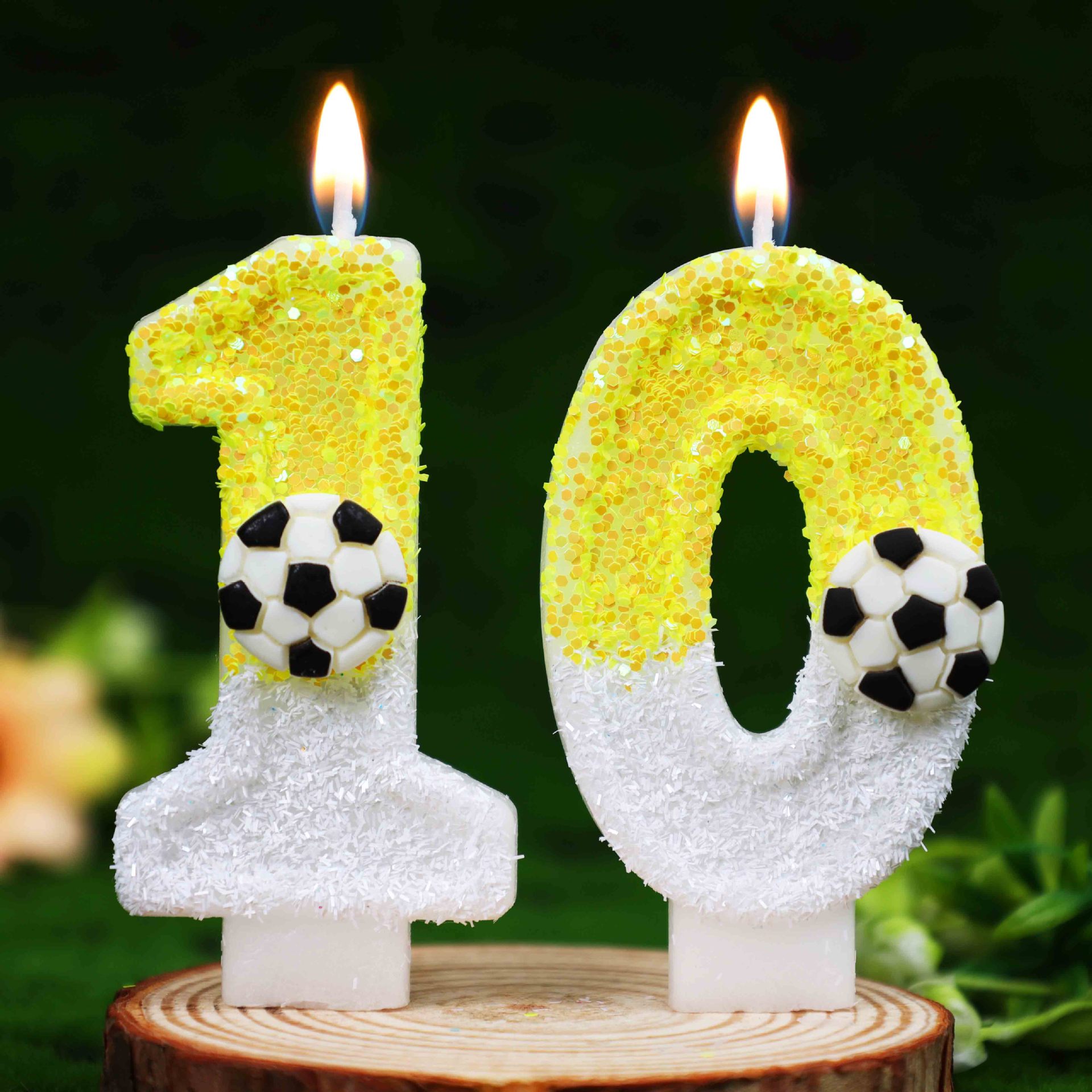 Yellow White Sequins Sports Fo - Candle Supplies Free Shipping 评论和价格