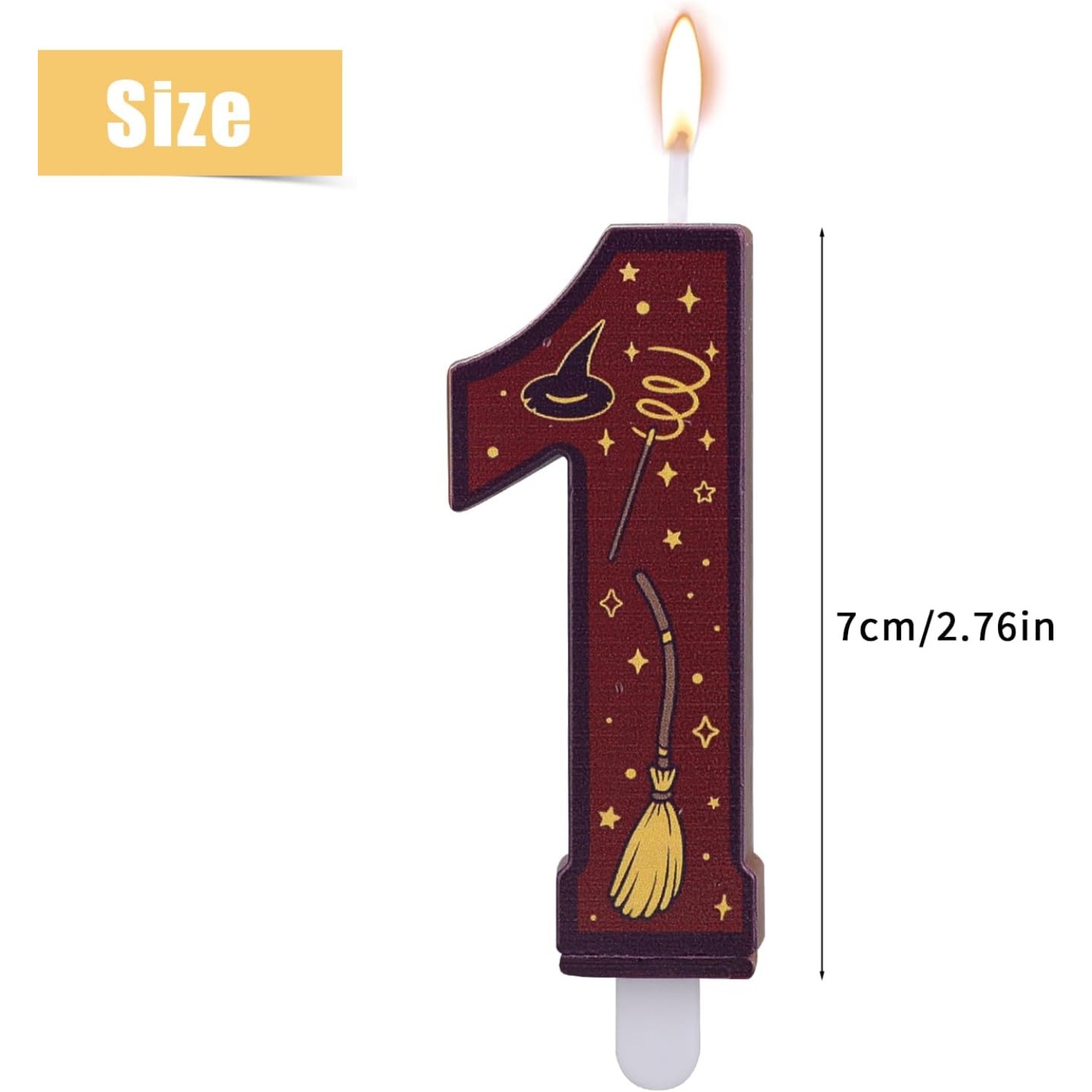 1 Set Number 0-9 Magical Theme - Candle Supplies Free Shipping 评论和价格