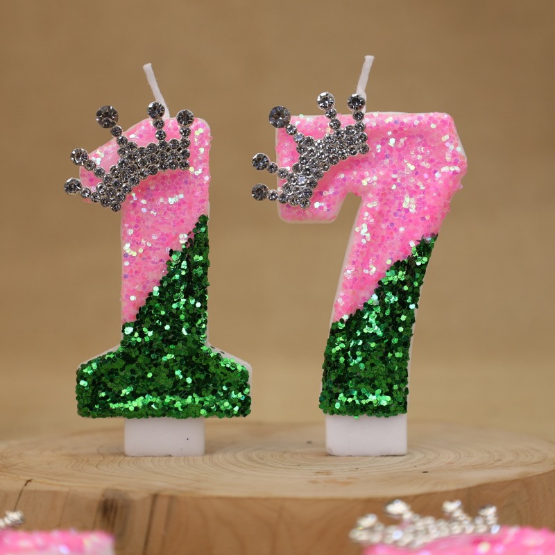 Sparkling Light Green Princess - Candle Supplies Free Shipping 评论和价格